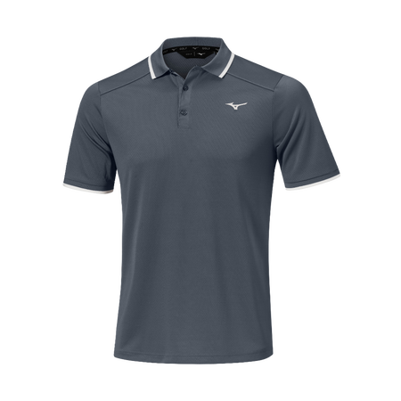 Rib Knitted Short Sleeve Polo Shirt